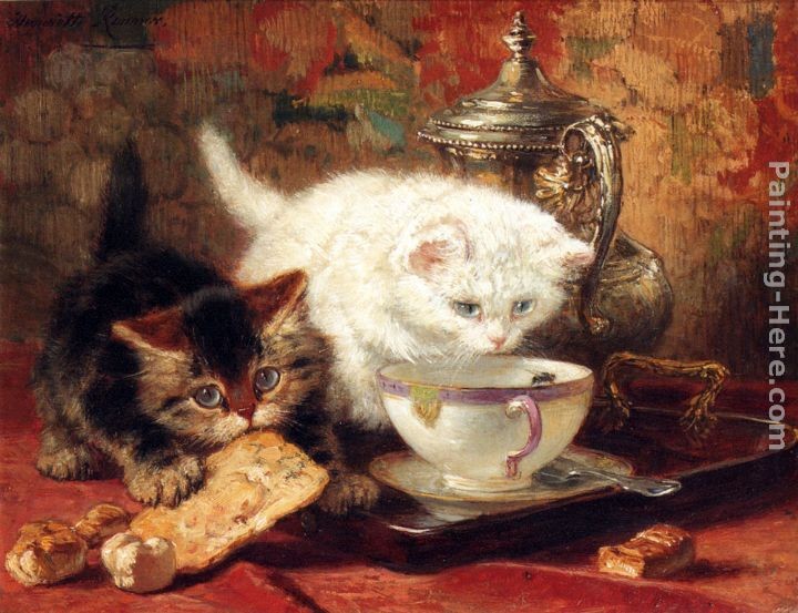 Henriette Ronner-Knip High Tea